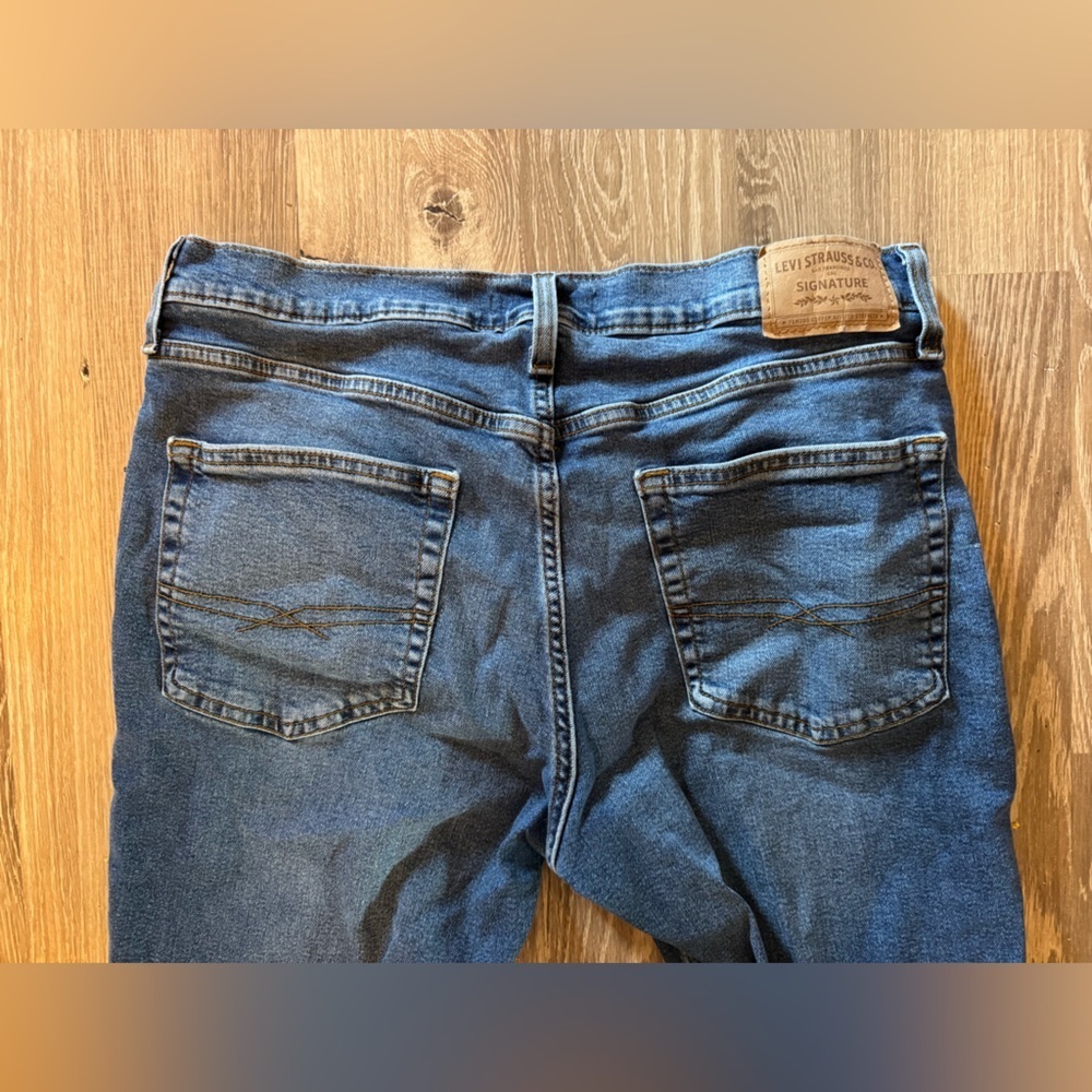 Levi's Dark Blue jeans 34 30 - Picture 7 of 7